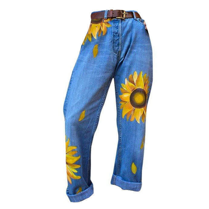 Sunflowers Mom Jeans: Trendy Outfit Ideas for Spring & Casual Outfits