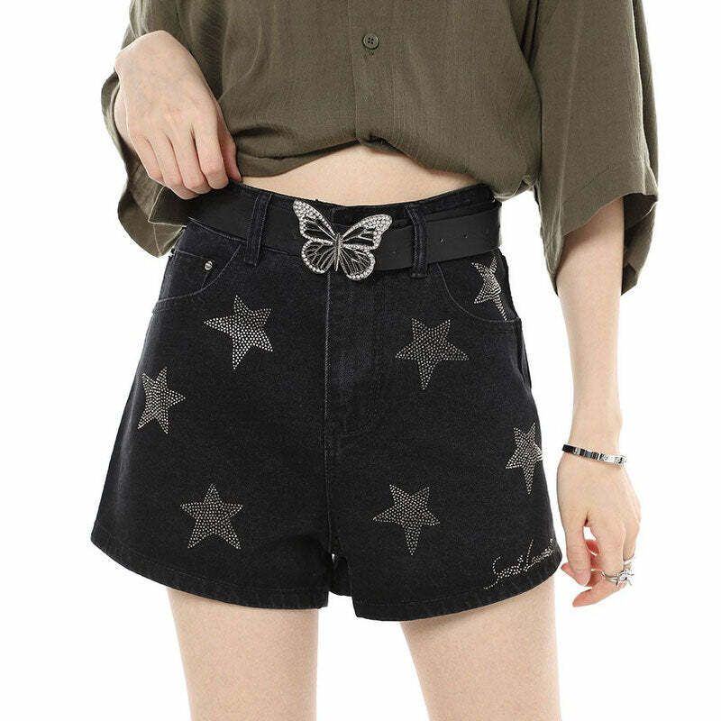 Superstar Behavior Rhinestone Shorts: Trendy Outfit Ideas for Every Occasion