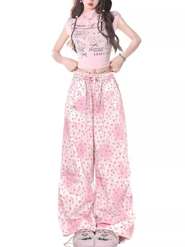 Sweet Blossom Lounge Pants: Perfect for Casual Outfits & Spring Vibes