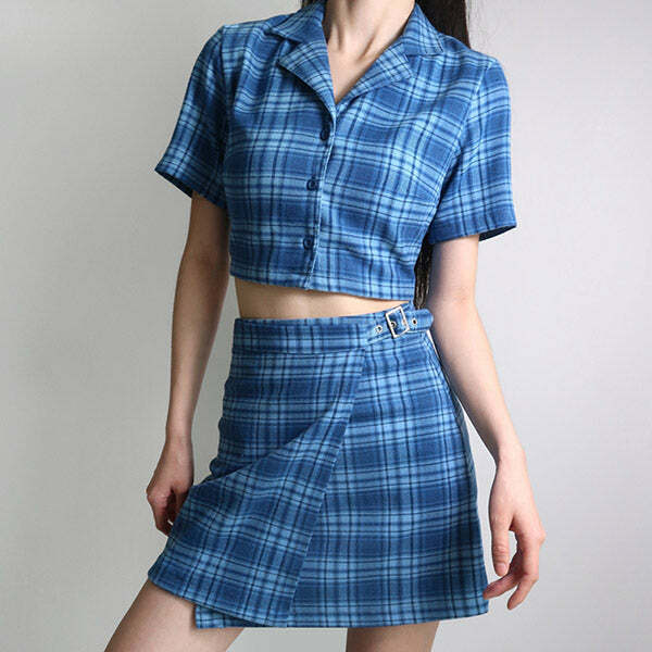 Sweet Dress Code Plaid Skirt: Perfect for Spring Outfits & Concert Outfit Ideas