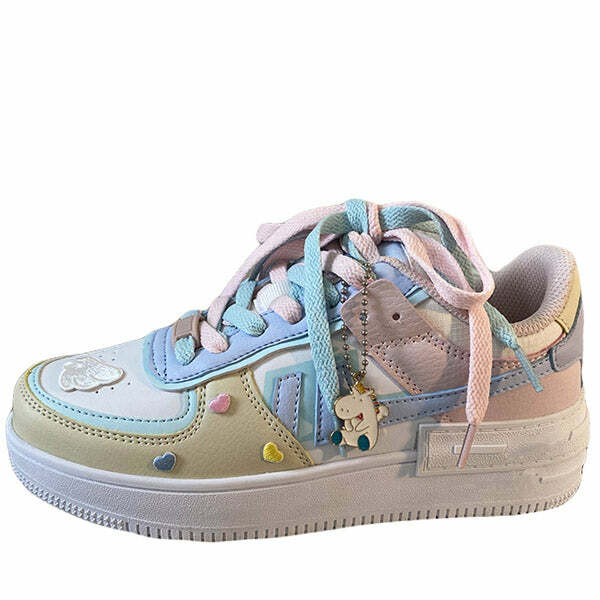 Sweet Like Candy Sneakers: Perfect for Concerts, Casual Outfits!