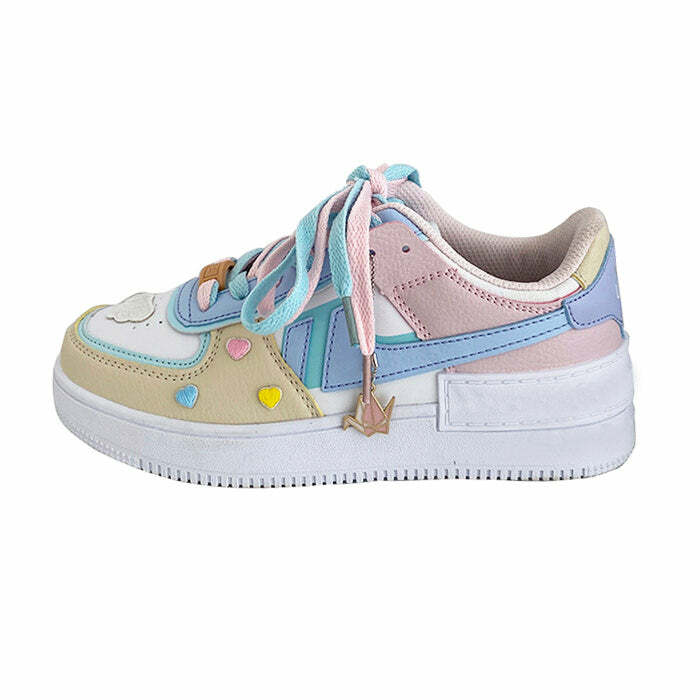 Sweet Like Candy Sneakers: Perfect for Concerts, Casual Outfits!