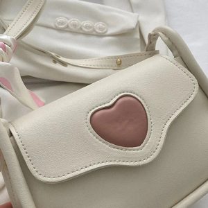 Sweetheart Charm Shoulder Bag: Perfect for Concerts, Dates & Everyday Outfits