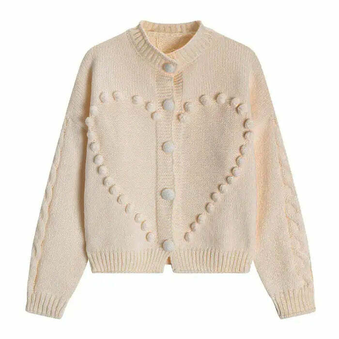 Sweetheart Knit Cardigan: Perfect for Spring Outfits & Date Night Looks