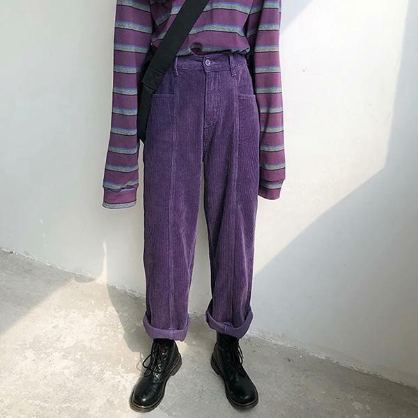 Take My Time Corduroy Pants - Cute 2000s Outfits, Y2K Fashion Inspiration