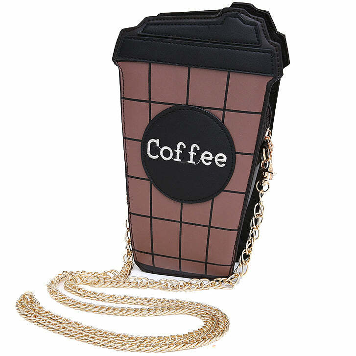 Takeaway Coffee Clutch - Cute 2000s Outfits, Y2k Fashion, Flair Jeans