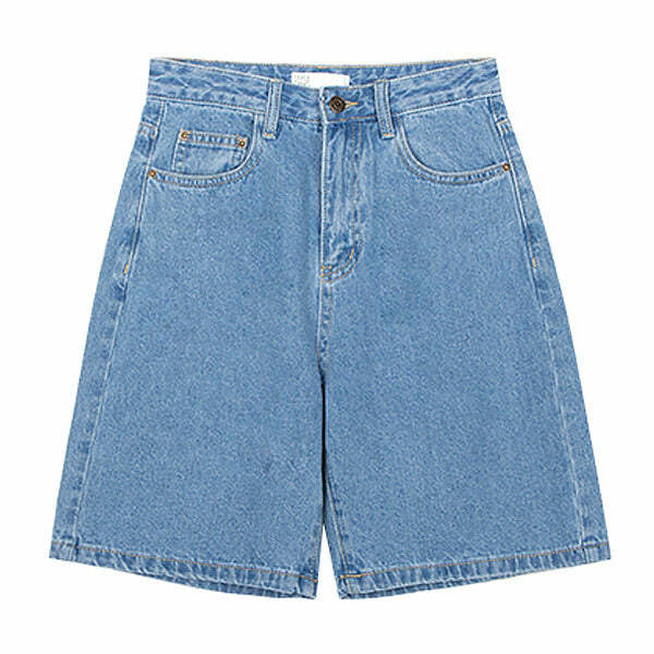 Trendy 2000's Patch Denim Shorts for Stylish Summer Outfits