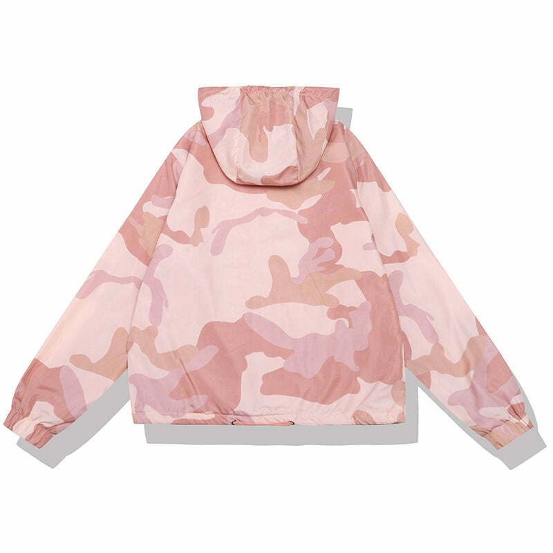 Trendy Candy Camo Jacket: Perfect for Concerts, Casual Outfits