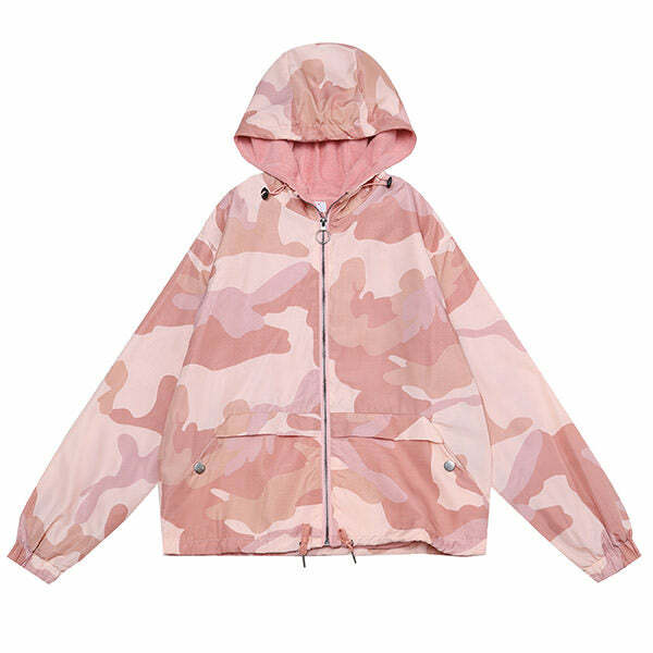 Trendy Candy Camo Jacket: Perfect for Concerts, Casual Outfits