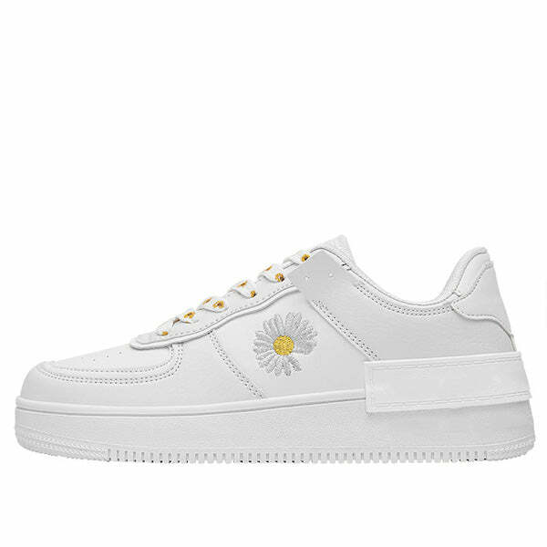 Trendy Daisy Sneakers for Stylish Spring Outfits & Concert Outfit Ideas