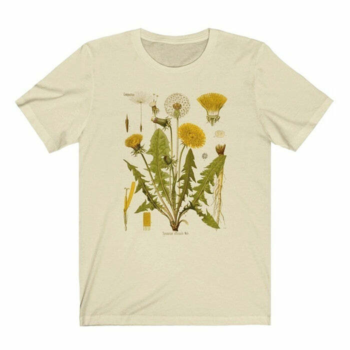 Trendy Dandelion T-Shirt: Perfect for Spring Outfits & Casual Looks