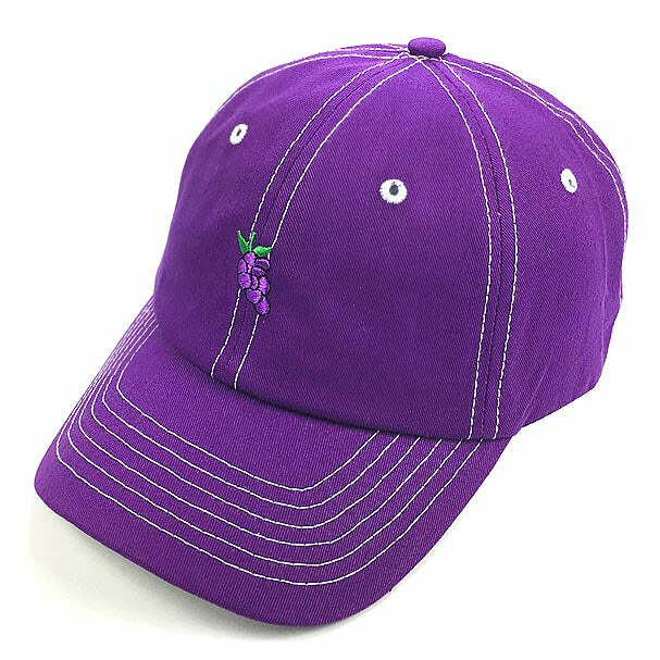 Trendy Grape Baseball Cap for Stylish Spring Outfits & Casual Looks