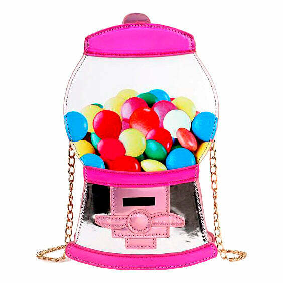 Trendy Gumball Machine Mini Handbag for Stylish Outfits & Events