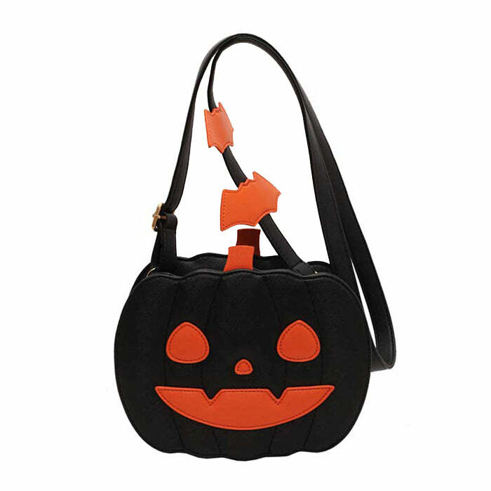 Trendy Halloween Pumpkin Bag: Perfect for Concerts, Parties & Outfits