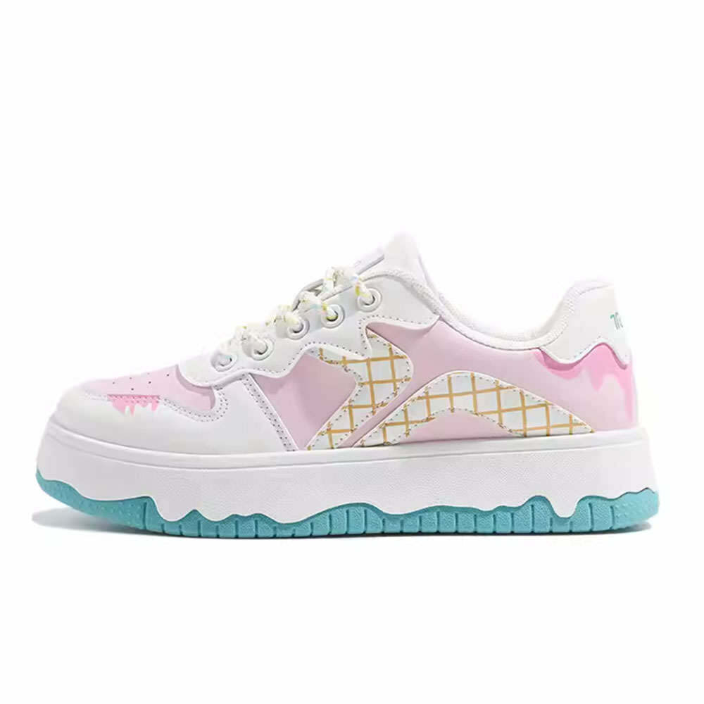 Trendy Ice Cream Cone Sneakers for Stylish Spring Outfits & Concerts