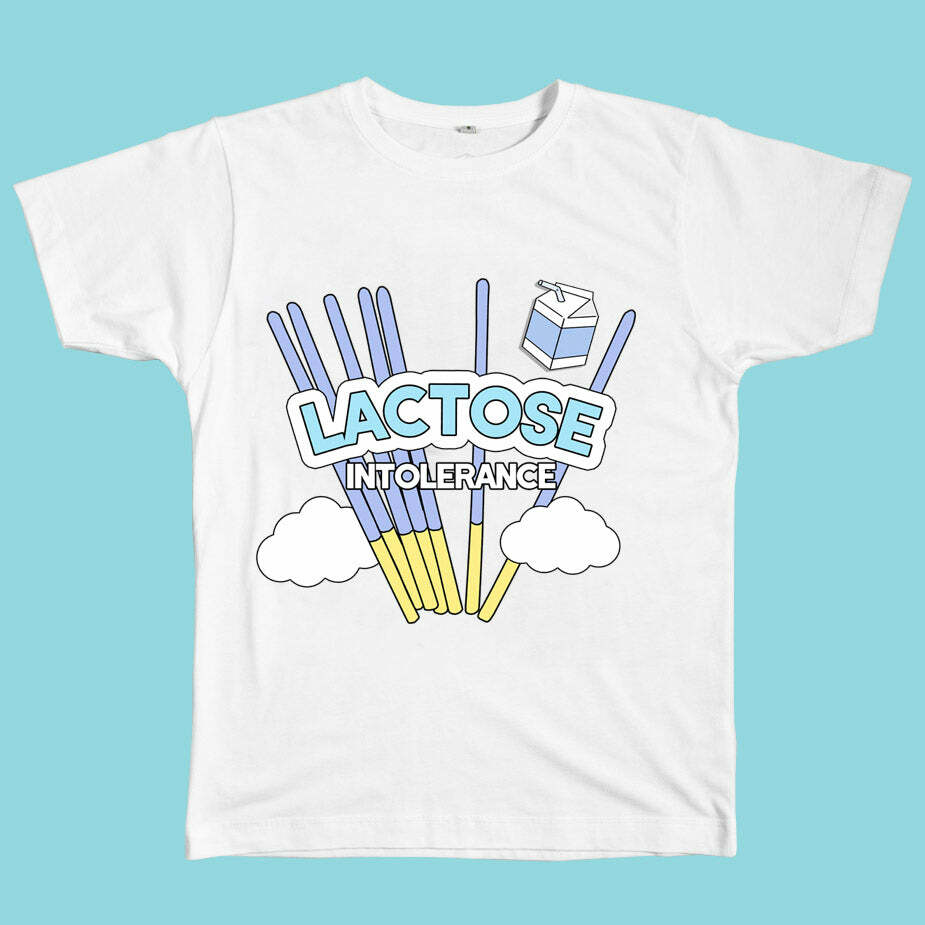 Trendy Lactose Intolerance Tee: Perfect for Casual Outfits & Concerts