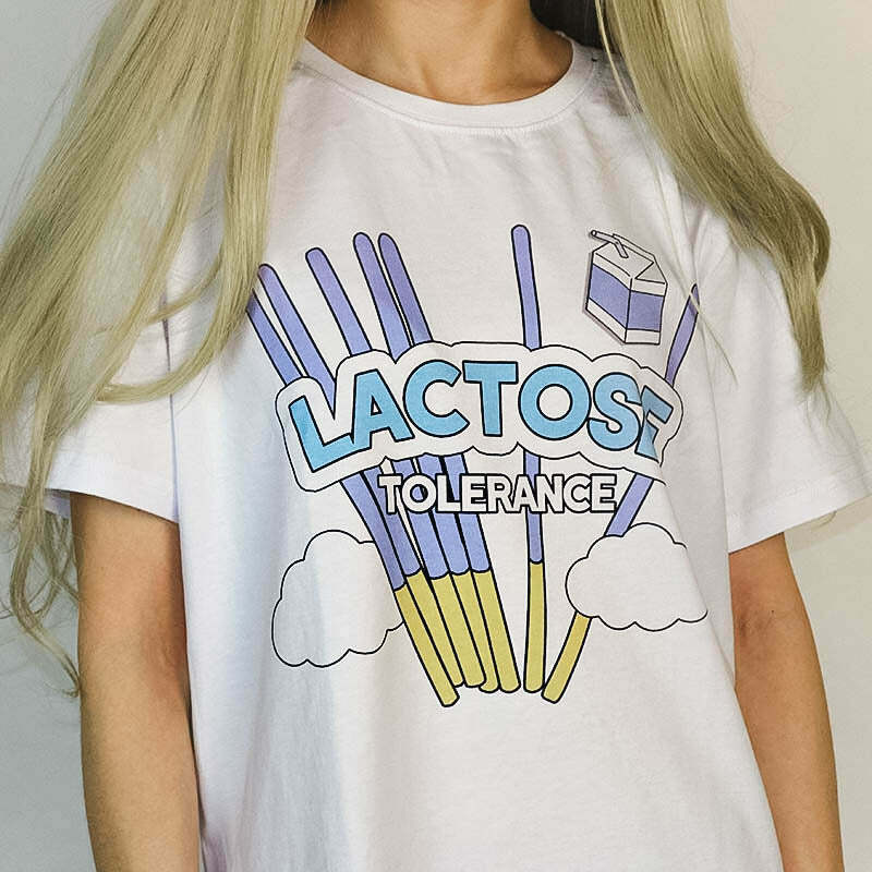 Trendy Lactose Intolerance Tee: Perfect for Casual Outfits & Concerts