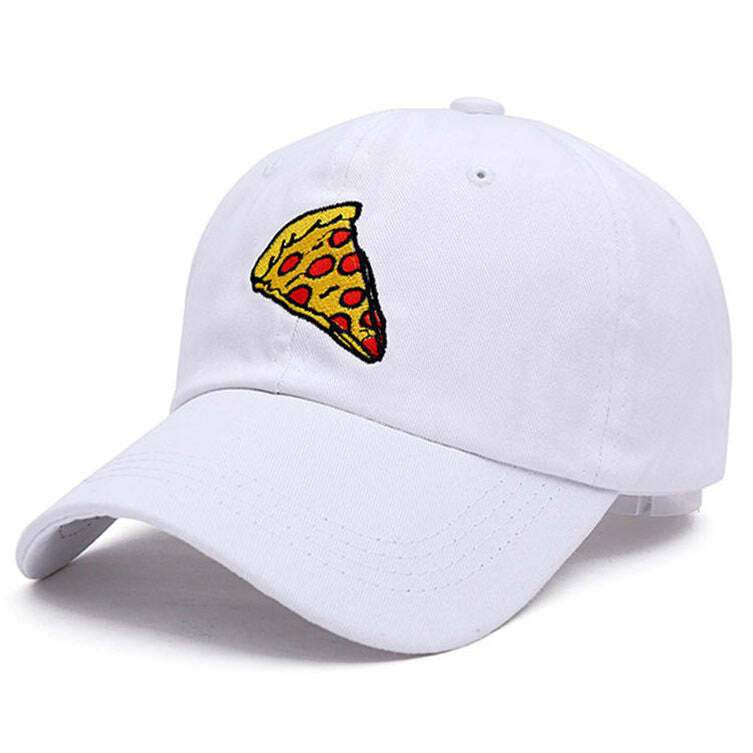 Trendy Pizza Slice Cap: Perfect for Concerts, Casual Outfits!