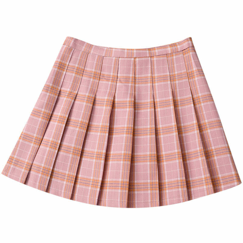 Trendy Plaid Mini Skirt: Perfect for Spring Outfits & Concert Outfit Ideas