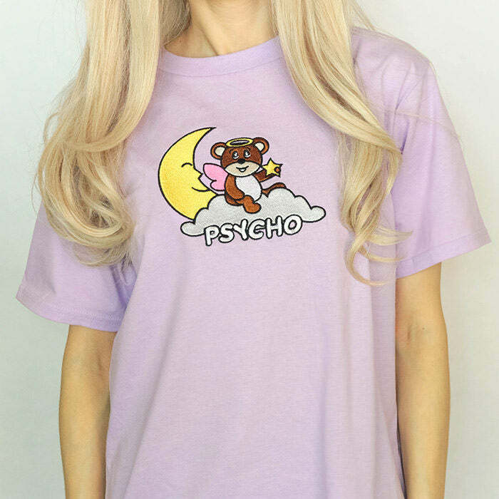 Trendy Psycho Bear T-Shirt: Perfect for Concerts, Casual Outfits!