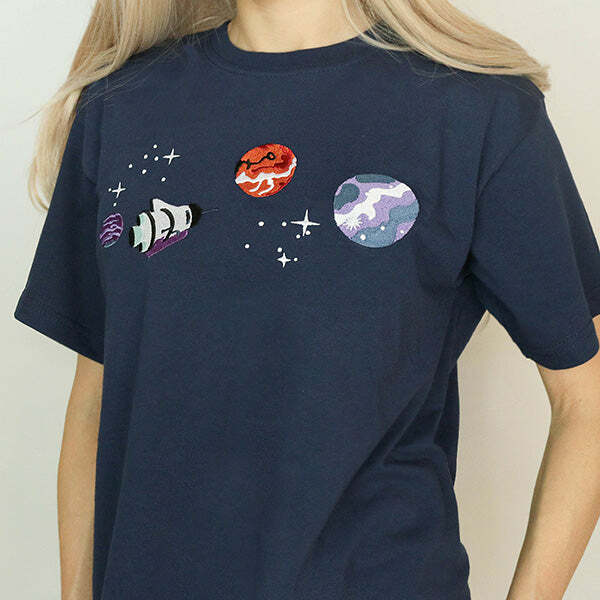 Trendy Satellite T-Shirt: Perfect for Concerts, Casual Outfits!