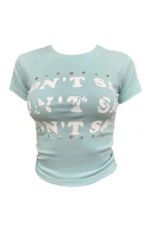 Trendy Studded Graphic Baby Top: Perfect for Concerts & Casual Outfits