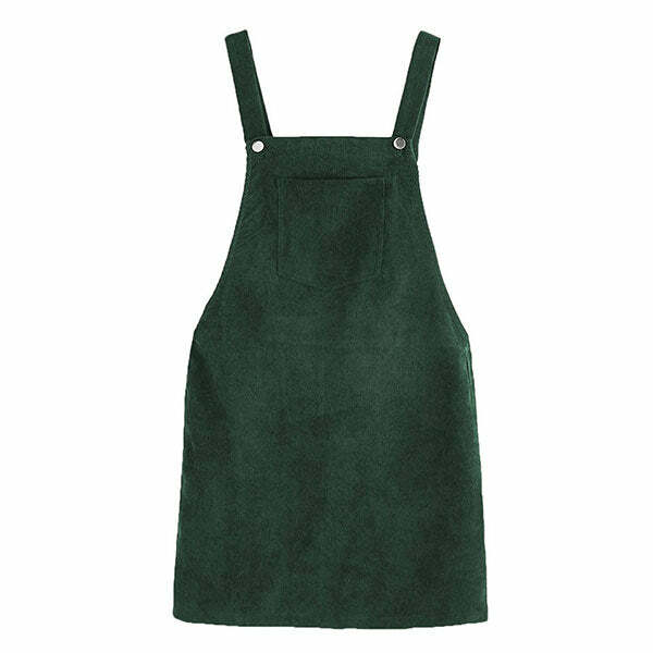 Trendy Teenage Mood Dungaree Dress: Perfect for Spring Outfits & Concerts