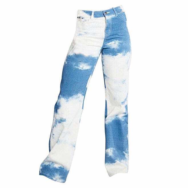 Trendy Tie Dye Wide Pants: Perfect for Spring Outfits & Concert Looks