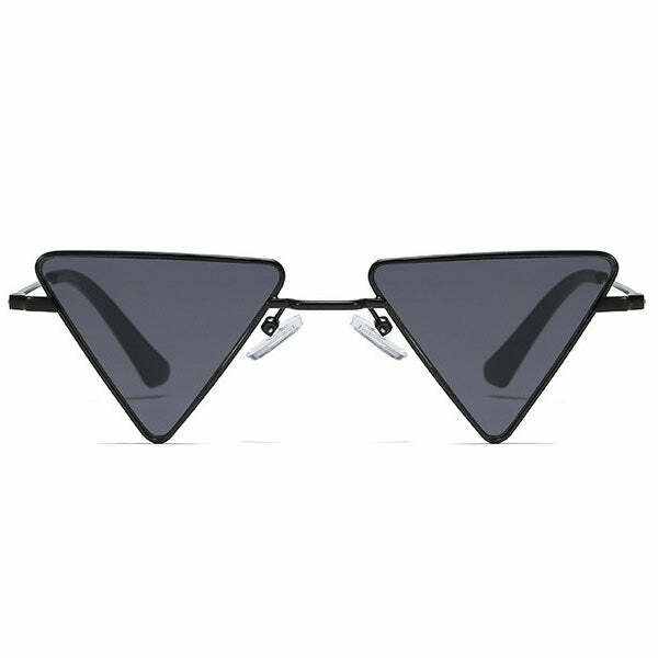 Triangle Sunglasses - Y2K Fashion, Cute 2000s Outfits, McBling Style