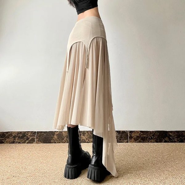 Twilight Shroud High-Low Skirt: Chic Outfit Ideas for Every Occasion