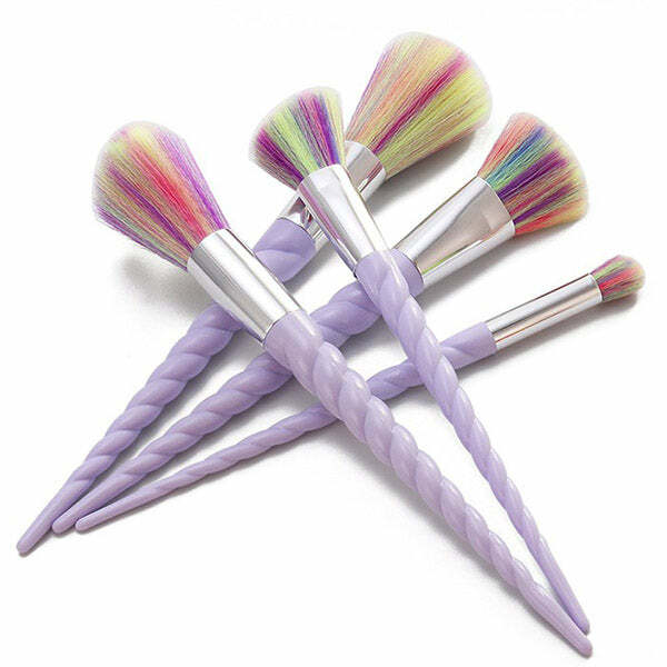 Unicorn Makeup Brush Set: Perfect for Dreamy Outfits & Fashion Inspo