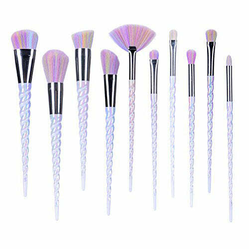 Unicorn Makeup Brush Set: Perfect for Dreamy Outfits & Fashion Inspo