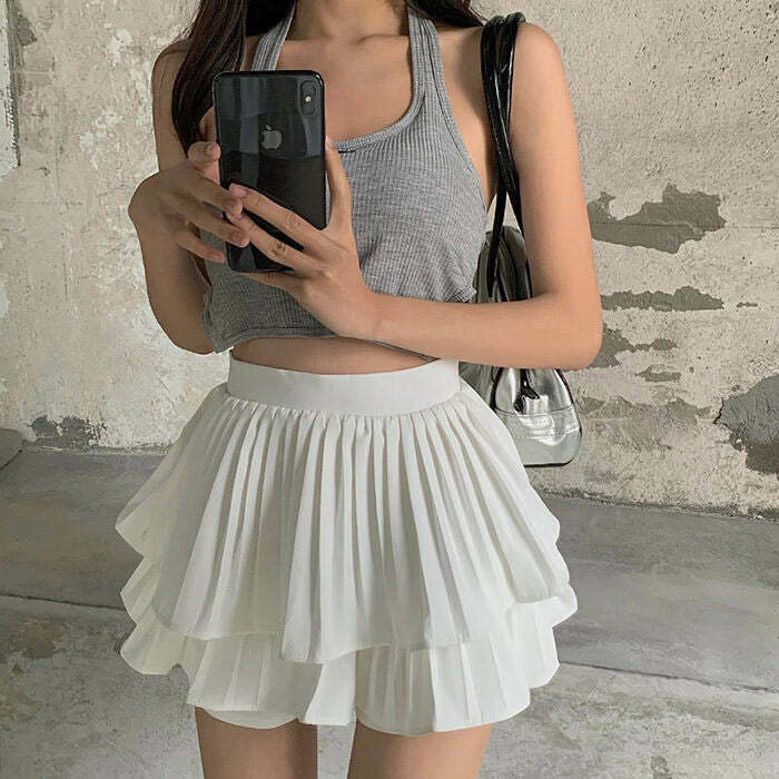 Unwritten Story Ruffle Mini Skirt: Perfect for Spring Outfits & Date Nights