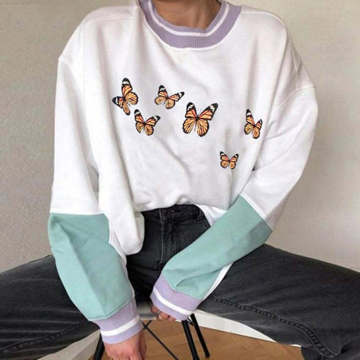 Ur My Butterfly Sweatshirt | Cute 2000s Outfits & Y2K Fashion Inspiration