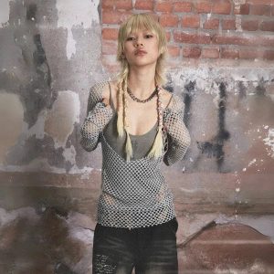 Urban Edge Fishnet Top: Trendy Outfit Ideas for Concerts & Casual Outfits