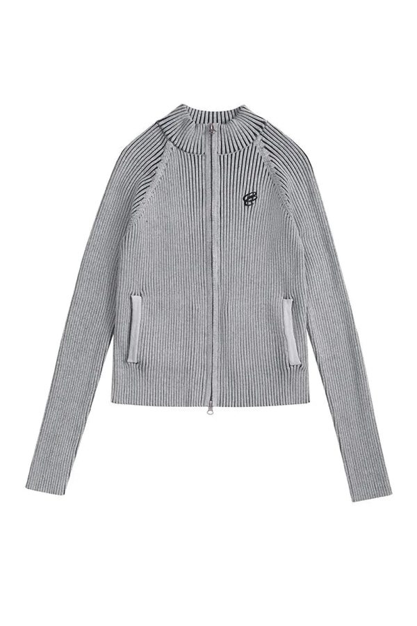 Urban Ribbed Zip-Up Jacket: Trendy Outfit Ideas for Every Occasion