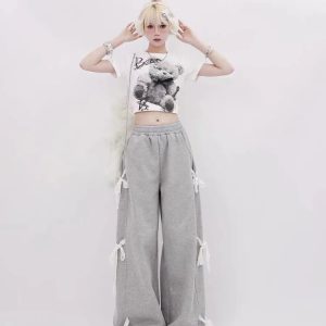 Urban Ribbon Sweatpants: Trendy Outfit Ideas for Casual & Concert Looks