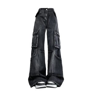 Urban Utility Cargo Jeans: Trendy Outfit Ideas for Casual & Concert Looks