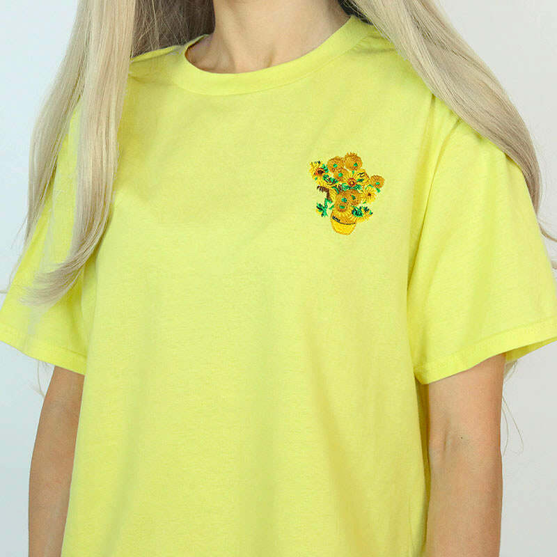 Van Gogh Sunflowers Tee: Perfect for Spring Outfits & Casual Looks