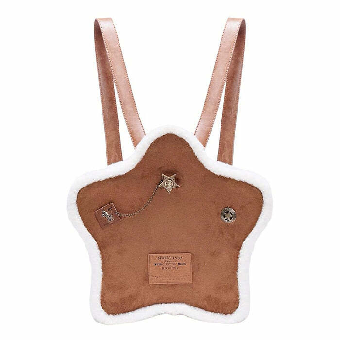 Vanilla Girl Sheepskin Star Backpack: Trendy Outfit Ideas & Fashion Must-Have