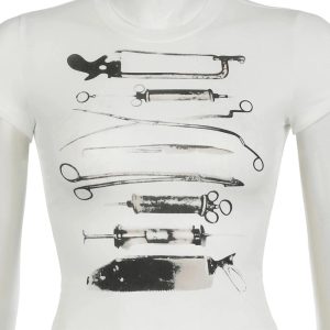 Vintage Anatomy Tools Crop Top: Unique Outfit Ideas for Every Occasion