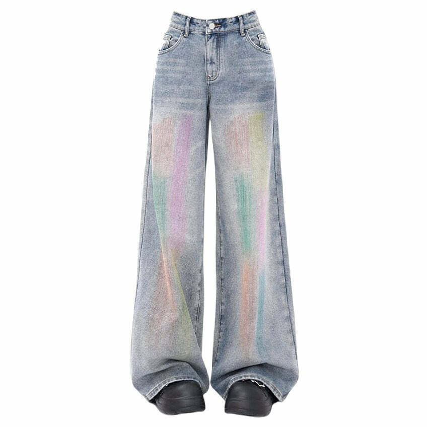 Vintage Brush Stroke Jeans: Trendy Outfit Ideas for Every Occasion