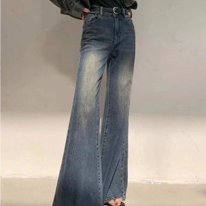 Vintage Horizon Flare Jeans: Perfect for Concerts, Casual Outfits