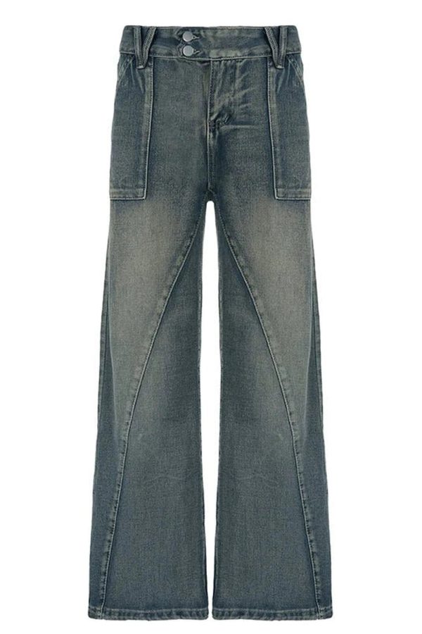 Vintage Washed Baggy Jeans: Perfect for Casual Outfits & Spring Styles