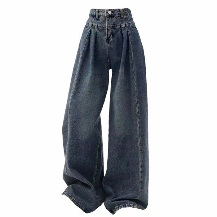 Vintage Wide Leg Jeans: Perfect for Casual Outfits & Y2K Fashion Inspo