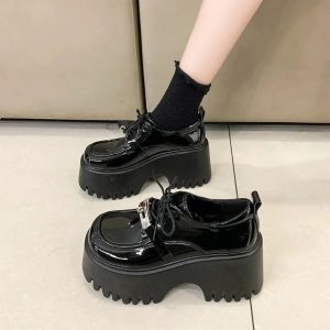 Void Walker Platform Loafers - Y2K Fashion, Cute 2000s Outfits, Mcbling Style