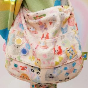 Whimsical Wonderland Plush Bag | Cute 2000s Outfits & Y2K Fashion