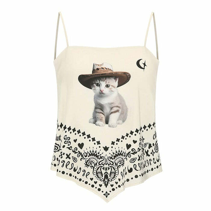 Wild West Kitty Bandana Top: Trendy Outfit Ideas for Concerts & Casual Wear