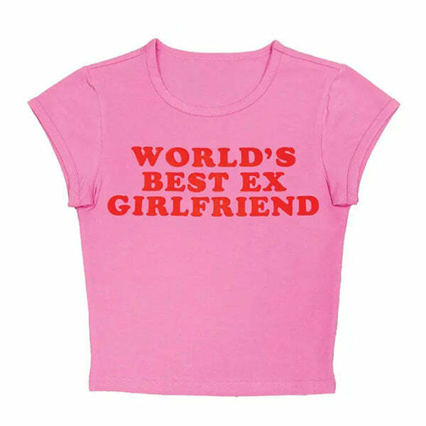 World's Best Ex Girlfriend Baby Tee - Trendy Outfit Ideas for Every Occasion