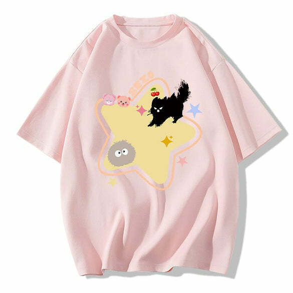 Yellow Star Cat T-Shirt: Cute Casual Outfit Ideas for Every Occasion